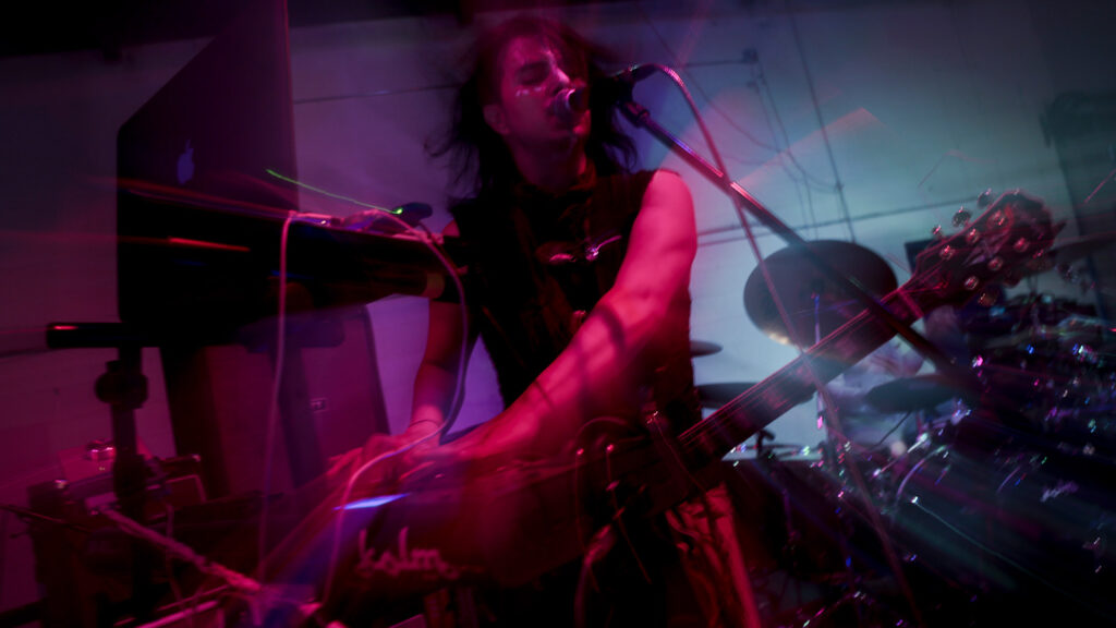 Giorg performing at Unnatural Abduction